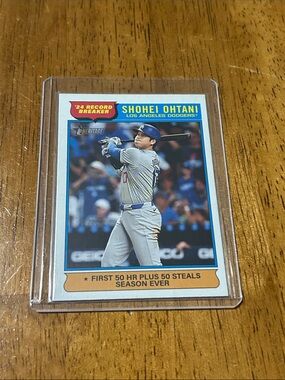 2025 Topps Heritage - Shohei Ohtani record breaker #1